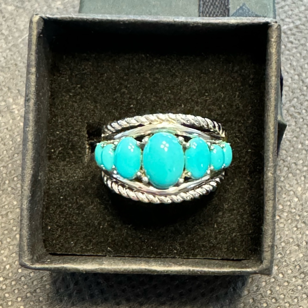 7 Turquoise Ring